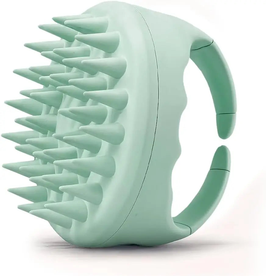 Hair Scalp Massager Shampoo Brush Scalp Exfoliator for Dandruff Removal for Hair Growth Wet Dry Scalp Exfoliator Brush